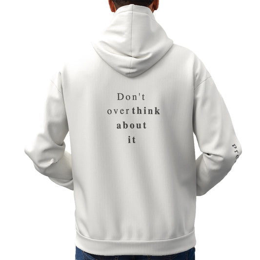 FakeSmile Fleece Pullover Hoodie- Motivational Hoodie